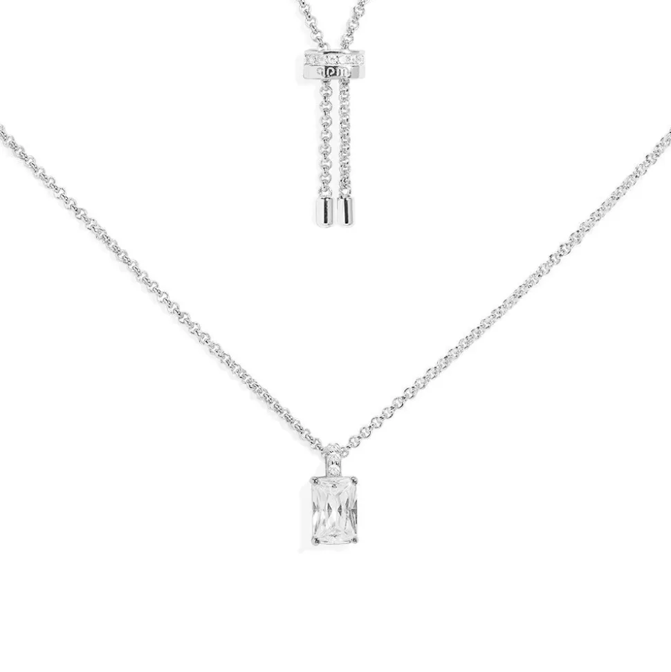 APM Monaco Adjustable Necklace With Eclat Pendant- Necklaces