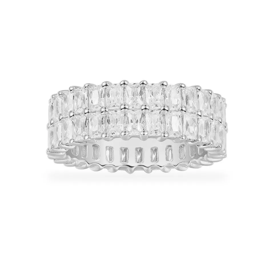 APM Monaco Eclat Double Row Ring- Rings