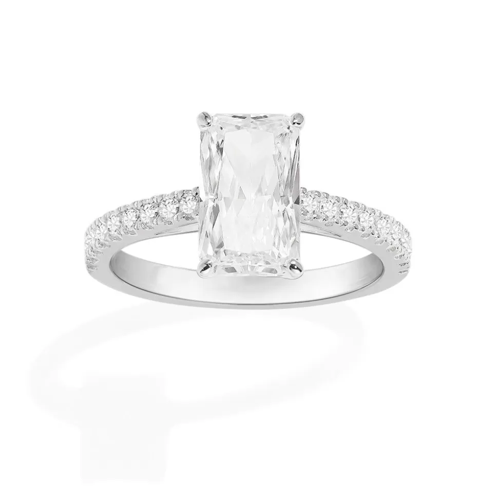 APM Monaco Eclat Pave Ring- Rings