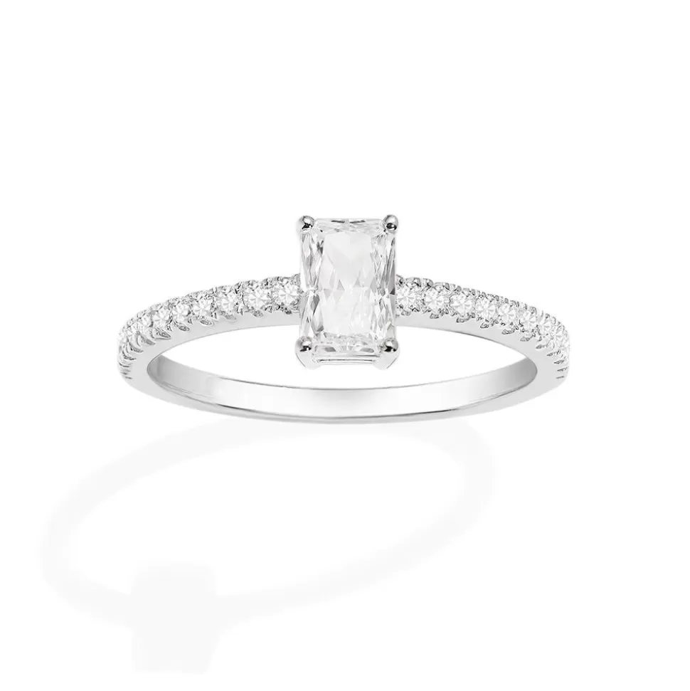 APM Monaco Eclat Pave Ring- Rings