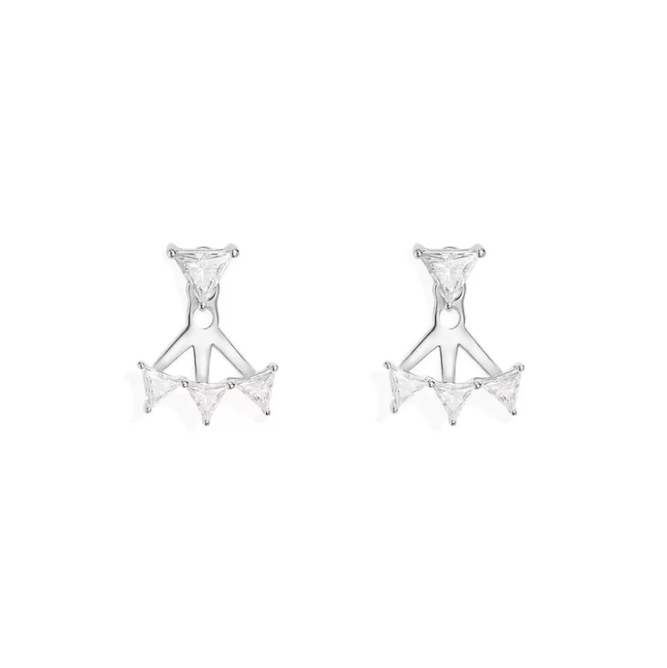 APM Monaco Eclat Triangle Ear Jackets- Earrings