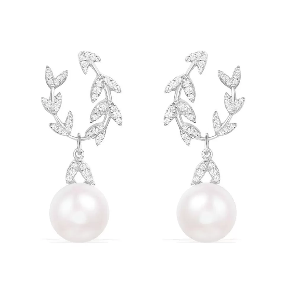 APM Monaco Eternelle Earrings With Pearl- Earrings