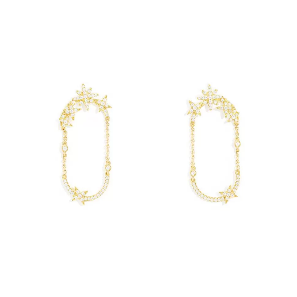 APM Monaco Meteorites Chain Earrings- Earrings