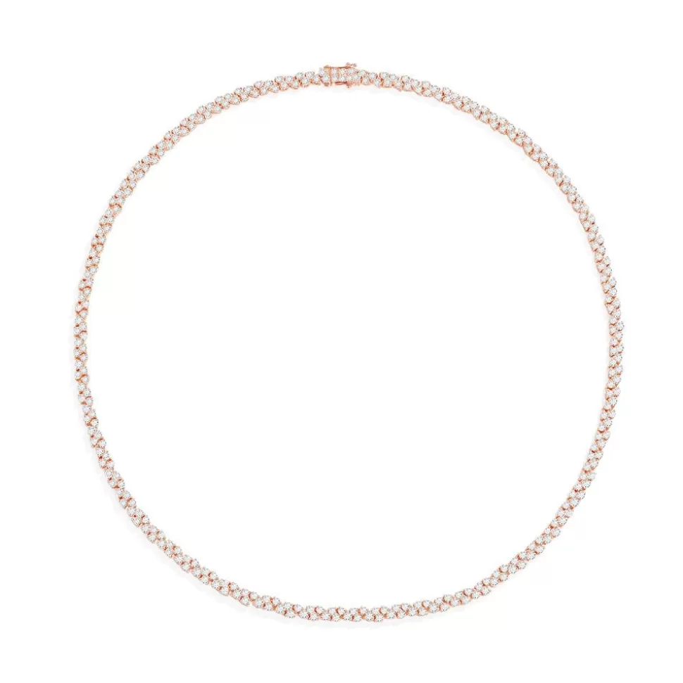 APM Monaco Pave Choker- Necklaces