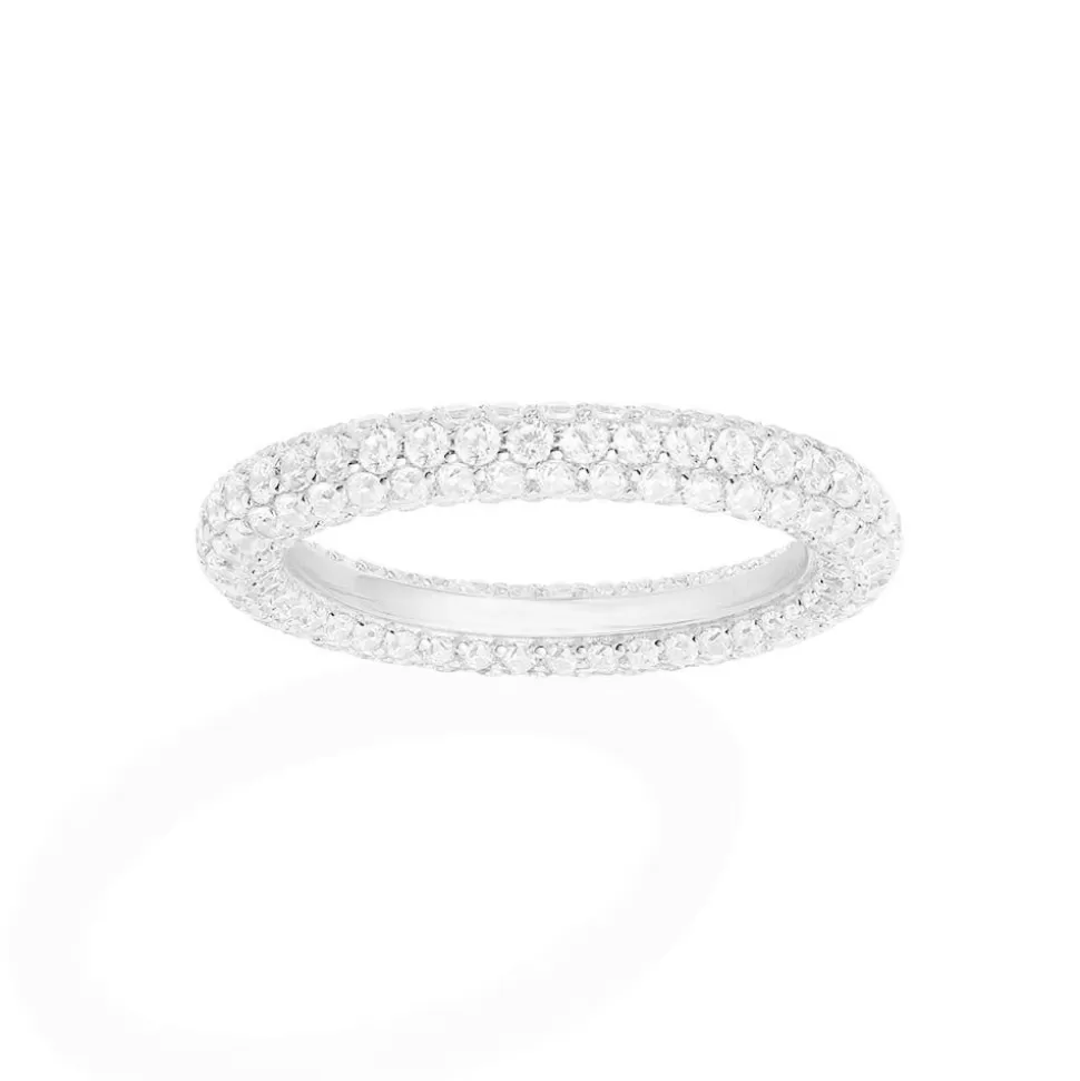 APM Monaco Pave Ring- Rings