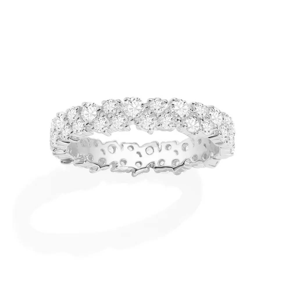 APM Monaco Pave Ring- Rings