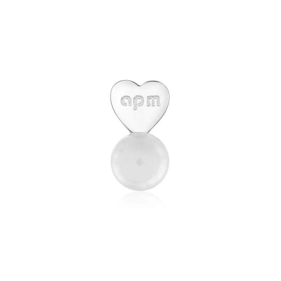 APM Monaco Silver Earnut- Earrings