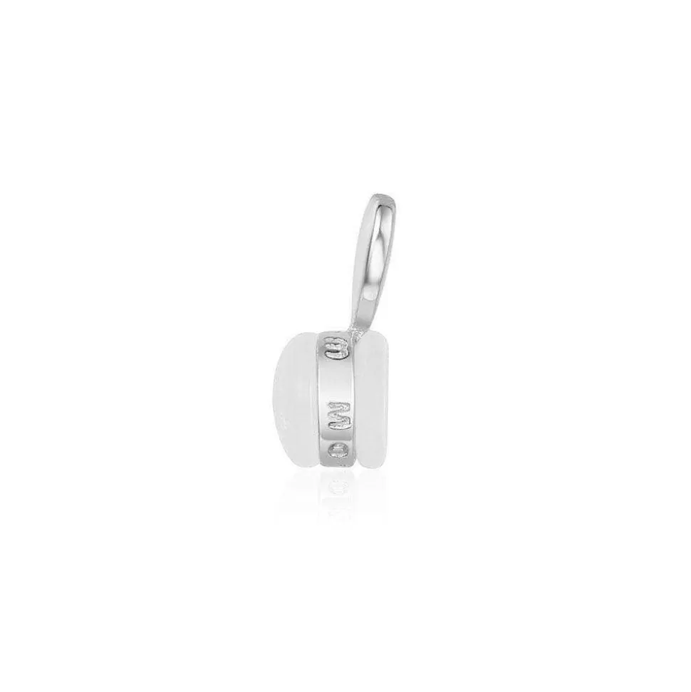 APM Monaco Silver Earnut- Earrings