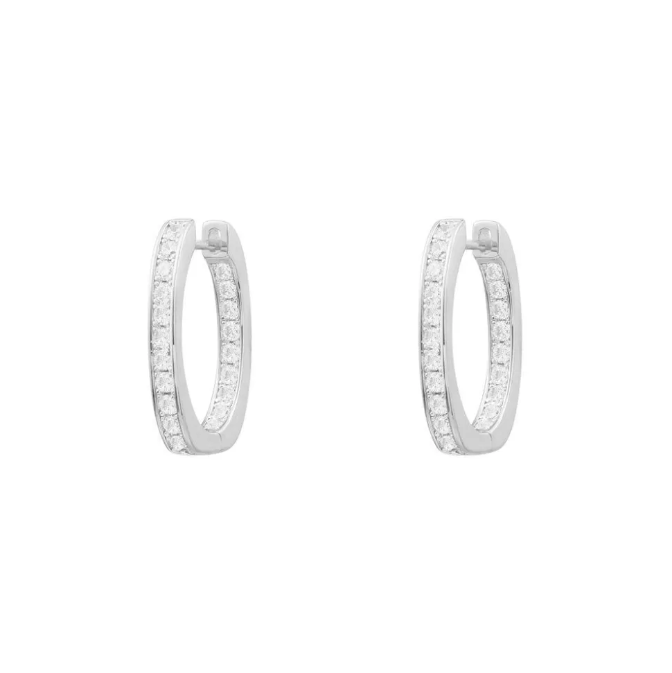 APM Monaco Small Rectangle Earrings- Earrings